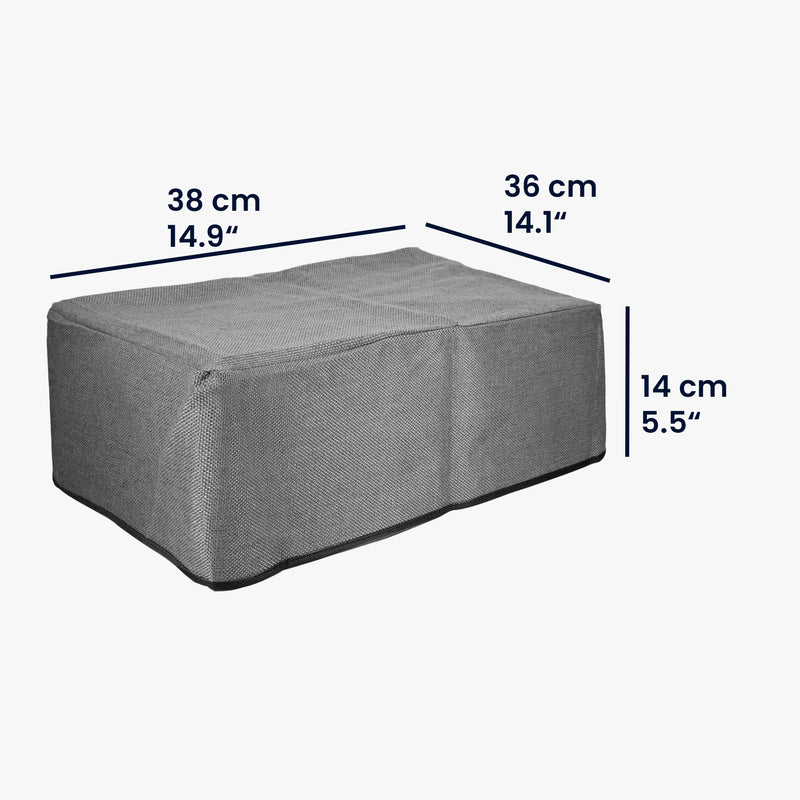 kwmobile Drucker Schützhülle kompatibel mit HP Envy 6020e / Envy 6055e Hülle - Printer Cover aus Staubschutzhülle für Drucker