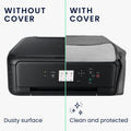 kwmobile Drucker Schützhülle kompatibel mit Canon Pixma TS5150 / 5151 / MG 2555 / Pixma MG2551S Hülle - Printer Cover aus Staubschutzhülle für Drucker