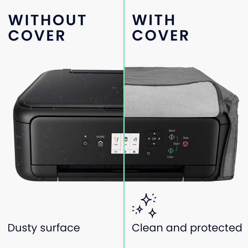kwmobile Drucker Schützhülle kompatibel mit Canon Pixma TS5150 / 5151 / MG 2555 / Pixma MG2551S Hülle - Printer Cover aus Staubschutzhülle für Drucker