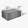 kwmobile Drucker Schützhülle kompatibel mit Canon Pixma TS5150 / 5151 / MG 2555 / Pixma MG2551S Hülle - Printer Cover aus Staubschutzhülle für Drucker