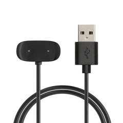 kwmobile USB Kabel Charger kompatibel mit Huawei Amazfit Bip 5 / GTR Mini / Amazfit Active / Active Edge Ladekabel - Smart Watch Ersatzkabel - Fitnesstracker Aufladekabel in Schwarz Schwarz  