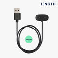 kwmobile USB Kabel Charger kompatibel mit Huawei Amazfit Bip 5 / GTR Mini / Amazfit Active / Active Edge Ladekabel Smart Watch Ersatzkabel Fitnesstracker Aufladekabel