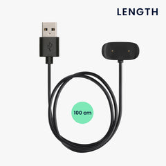 kwmobile USB Kabel Charger kompatibel mit Huawei Amazfit Bip 5 / GTR Mini / Amazfit Active / Active Edge Ladekabel