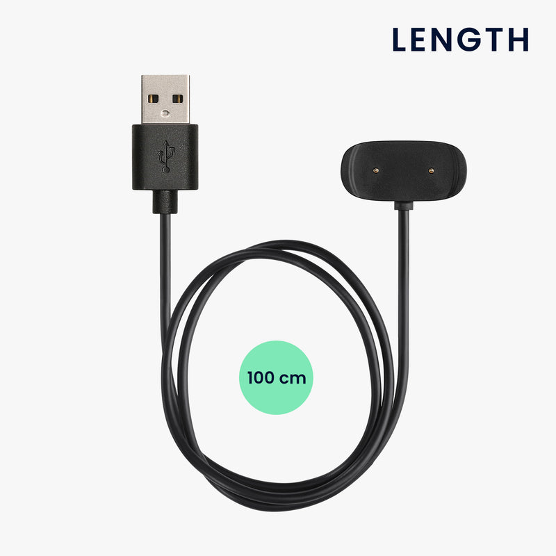 kwmobile USB Kabel Charger kompatibel mit Huawei Amazfit Bip 5 / GTR Mini / Amazfit Active / Active Edge Ladekabel Smart Watch Ersatzkabel Fitnesstracker Aufladekabel
