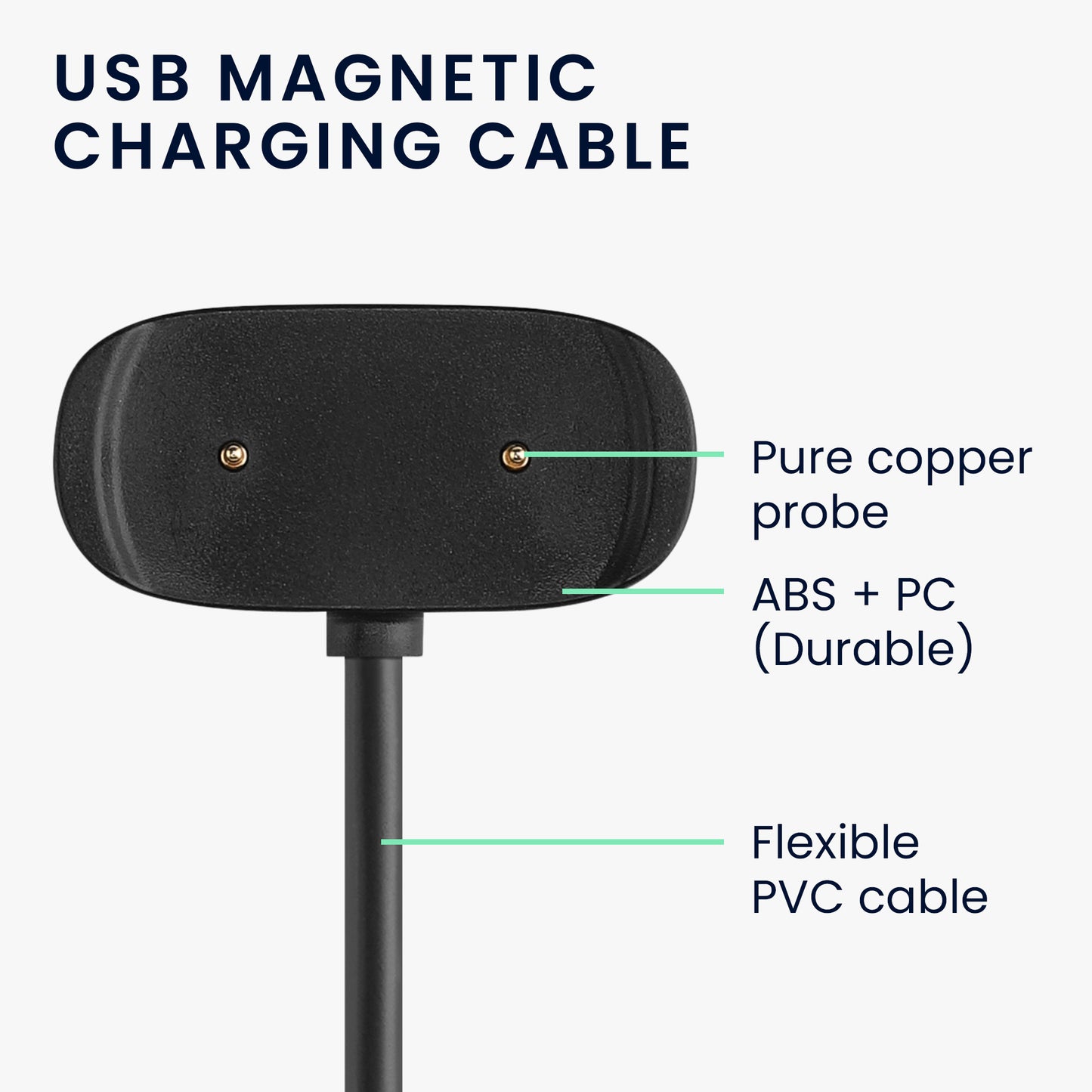 kwmobile USB Kabel Charger kompatibel mit Huawei Amazfit Bip 5 / GTR Mini / Amazfit Active / Active Edge Ladekabel Smart Watch Ersatzkabel Fitnesstracker Aufladekabel