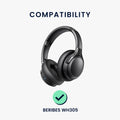 kwmobile Ohr Polster für BERIBES WH305 Ohrpolster Ersatz Kopfhörer Ersatzteile Kopfhörer Ersatzpolster Over Ear Headphones