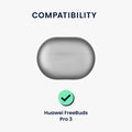 kwmobile Hülle kompatibel mit Huawei FreeBuds Pro 3 Kopfhörer