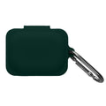 kwmobile Hülle kompatibel mit CMF by Nothing Nothing Ear (a) Kopfhörer - Silikon Schutzhülle Etui Case Cover Schoner in Dunkelgrün Dunkelgrün  