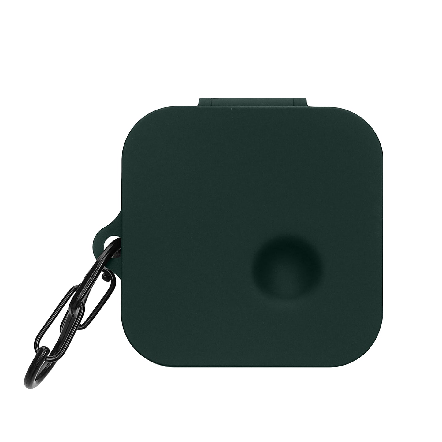 kwmobile Hülle kompatibel mit CMF by Nothing Nothing Ear 2024 Kopfhörer - Silikon Schutzhülle Etui Case Cover Schoner in Dunkelgrün Dunkelgrün  