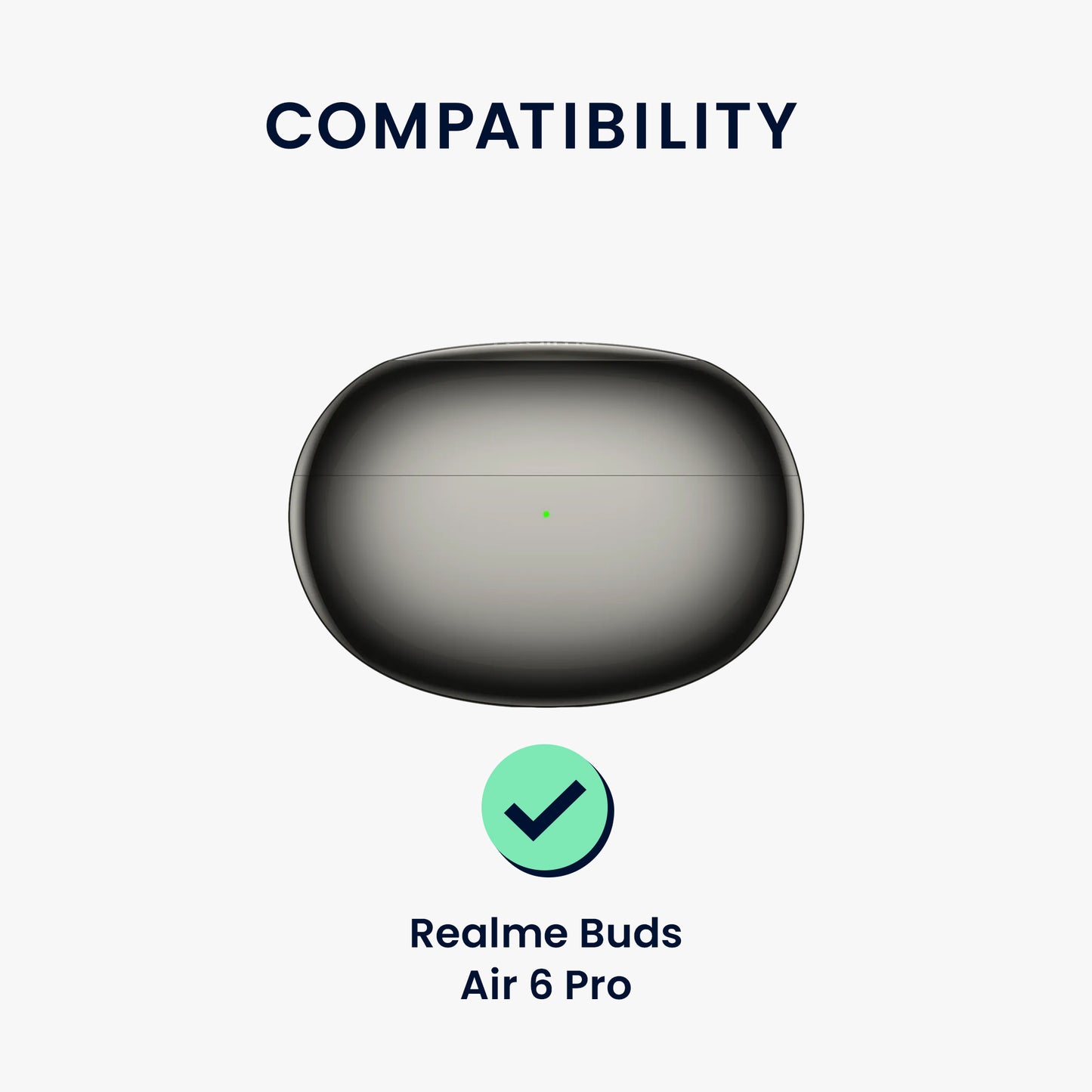 kwmobile Hülle kompatibel mit Realme Buds Air 6 Pro Kopfhörer