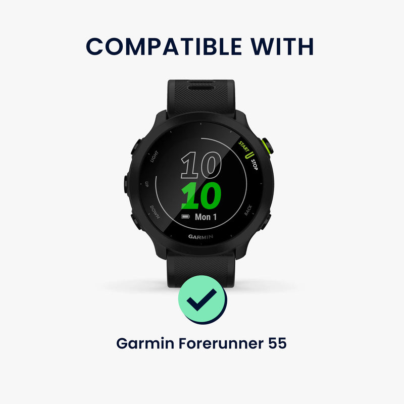 kwmobile Uhrenarmband für Garmin Forerunner 55 Armband Ersatzarmband für Fitnesstracker Wechselarmband Smartwatch