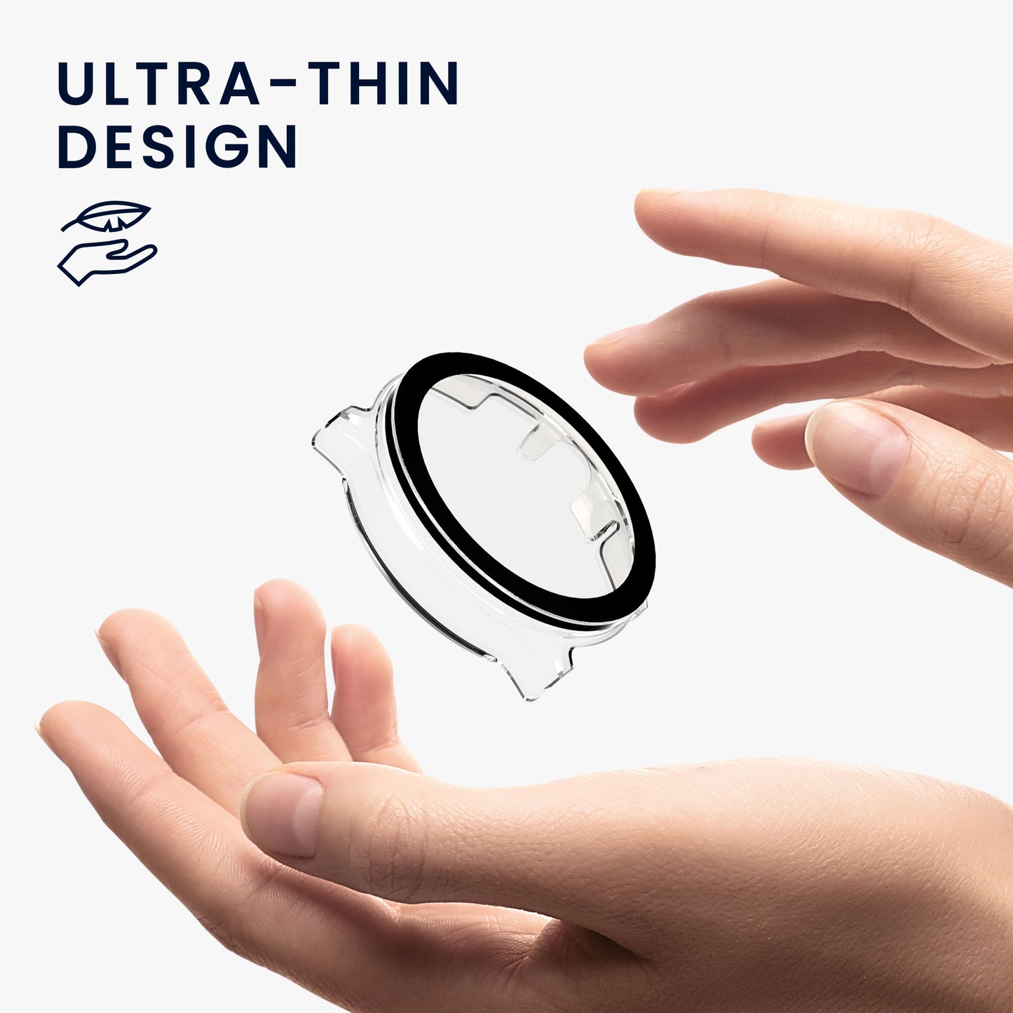 kwmobile Glas Hülle für Ticwatch Pro 5 Schutzhülle Fullbody Fitnesstracker Case Set