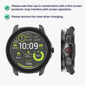 kwmobile Glas Hülle für Ticwatch Pro 5 Schutzhülle Fullbody Fitnesstracker Case Set