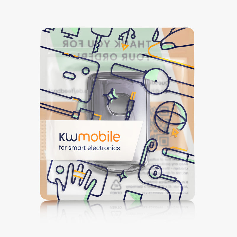 kwmobile Autoschlüssel Hülle kompatibel mit Mazda 3-Tasten CX30 CX50 CX60 CX90 MX-30 - Schlüsselhülle Silikon Cover