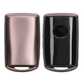 kwmobile Autoschlüssel Hülle kompatibel mit Mazda 3-Tasten CX30 CX50 CX60 CX90 MX-30 - Schlüsselhülle Silikon Cover - Schwarz matt Schwarz Schwarz matt  [dsg03]