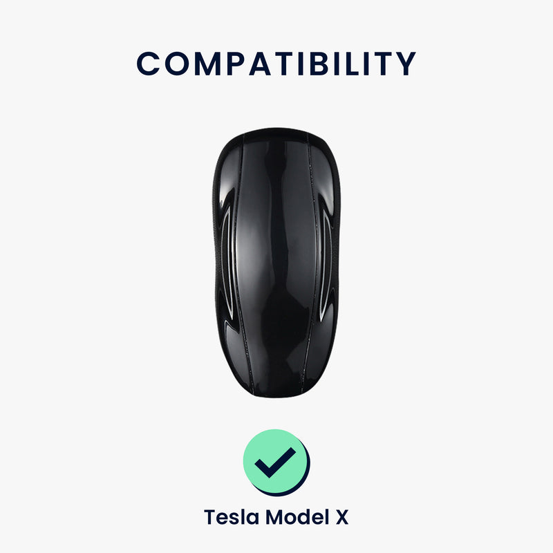 kwmobile Autoschlüssel Hülle kompatibel mit Tesla Model X Autoschlüssel
