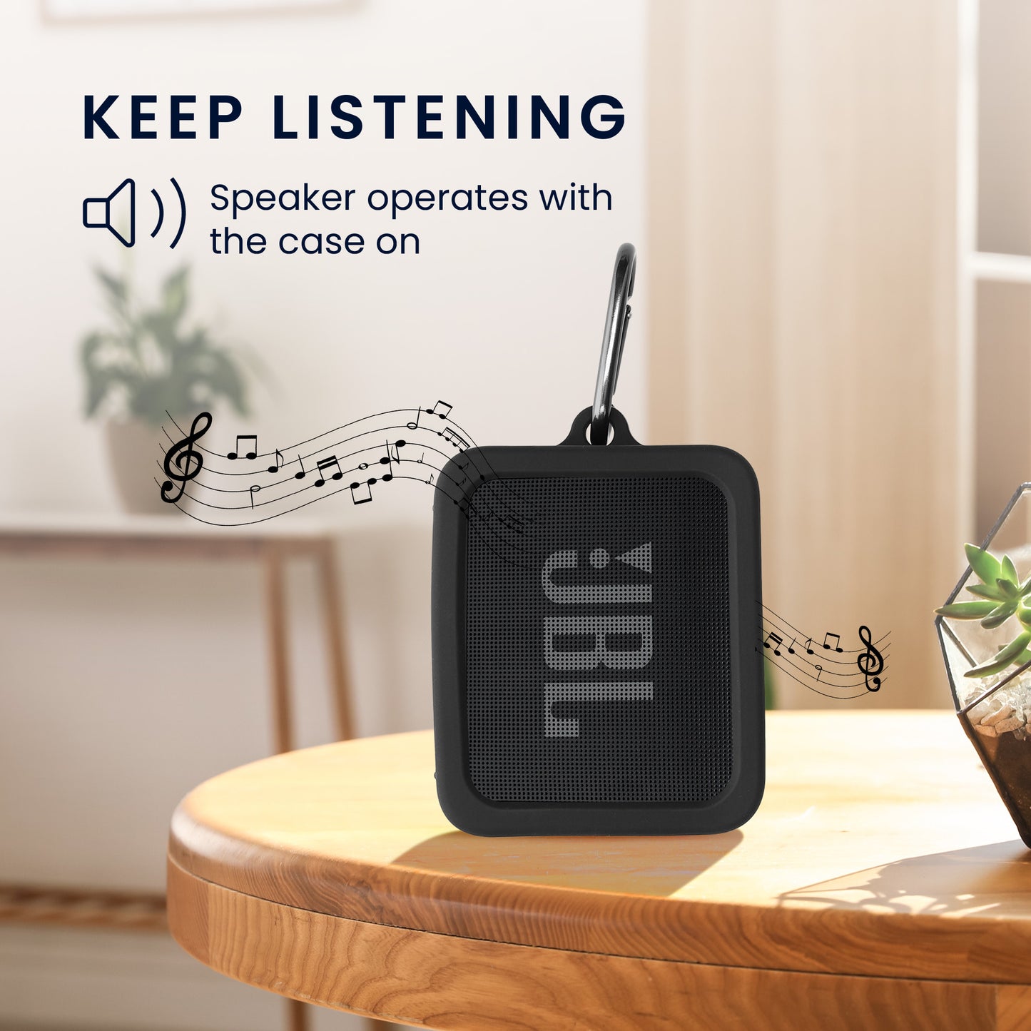 kwmobile Hülle kompatibel mit JBL Go Essential Schutzhülle für Mini Speaker Cover Bluetooth Lautsprecher