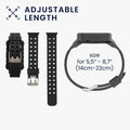 kwmobile Sportarmband kompatibel mit Huawei Band 9 / Band 8 7 6 Pro / Honor Band 7 6 mit Schutz Bumper