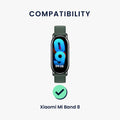 kwmobile Uhrenarmband für Xiaomi Mi Band 10 / Mi Band 9 / 8 Armband Fitnesstracker Band Set Ersatzarmband Smartwatch