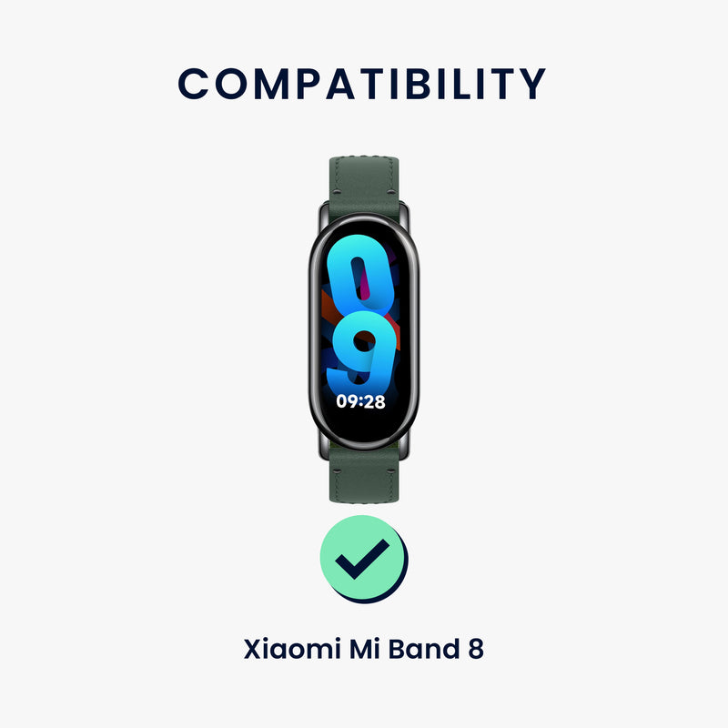 kwmobile Uhrenarmband für Xiaomi Mi Band 10 / Mi Band 9 / 8 Armband Fitnesstracker Band Set Ersatzarmband Smartwatch
