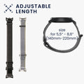 kwmobile Uhrenarmband für Xiaomi Mi Band 10 / Mi Band 9 / 8 Armband Fitnesstracker Band Set Ersatzarmband Smartwatch