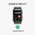 kwmobile Silikon Uhrenarmband für Huawei Watch D Armband Ersatzarmband für Fitnesstracker Wechselarmband Smartwatch