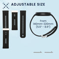 kwmobile Silikon Uhrenarmband für Huawei Watch D Armband Ersatzarmband für Fitnesstracker Wechselarmband Smartwatch