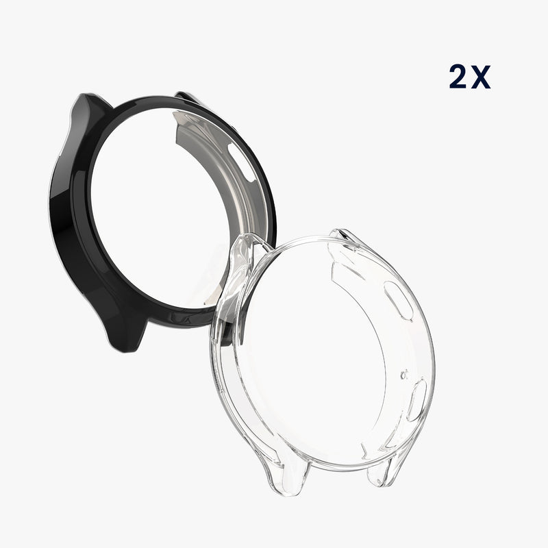 kwmobile Schutzhülle für Xiaomi Watch 2 Fullbody Display Cover Set