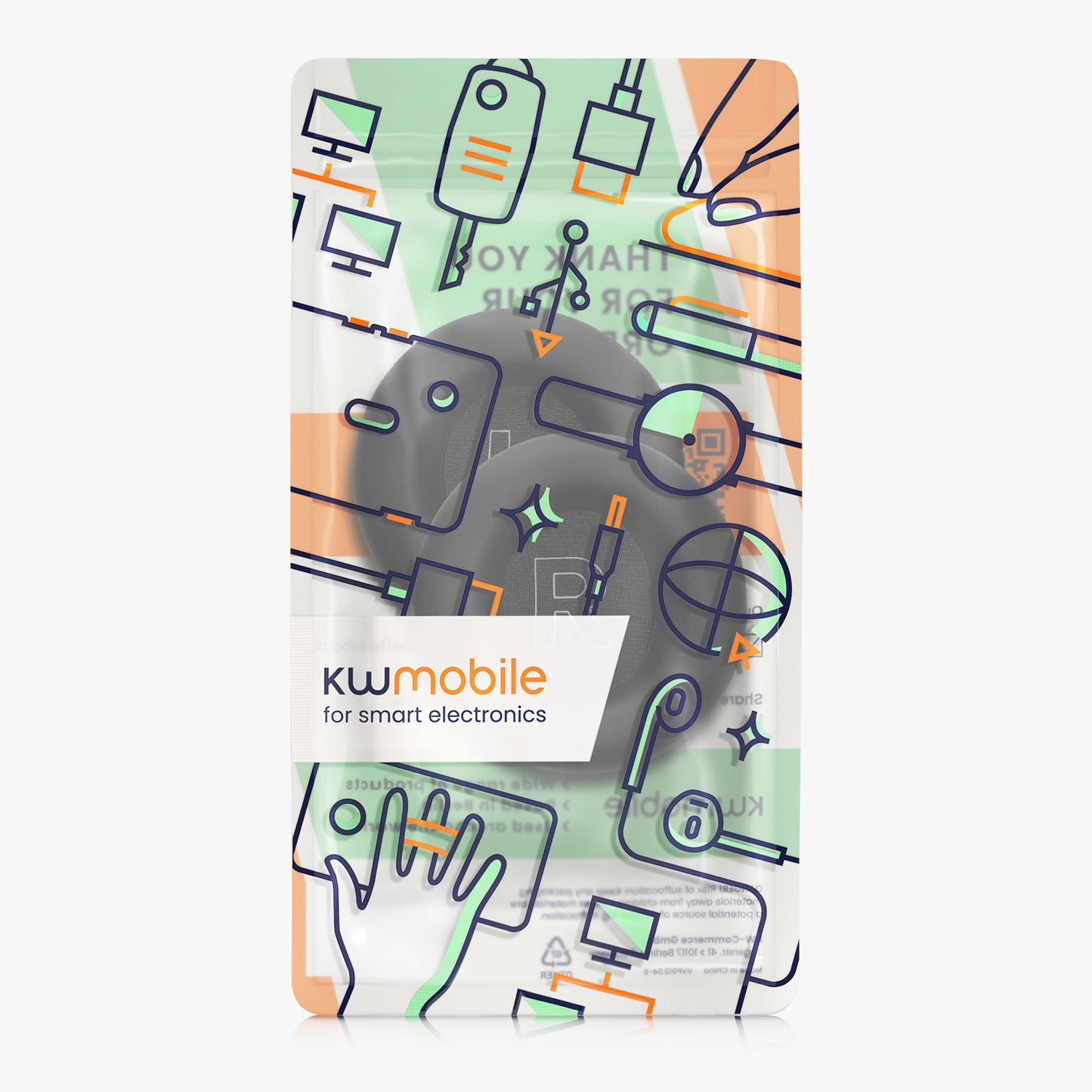 kwmobile Ohr Polster für Beoplay H4 / H6 / H7 / H9 / H9i / HX / H9 Gen3 Ohrpolster Ersatz Ohrpolster Kopfhörer Ersatzteile Kopfhörer Ersatzpolster für Over Ear Headphones