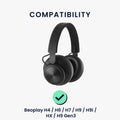 kwmobile Ohr Polster für Beoplay H4 / H6 / H7 / H9 / H9i / HX / H9 Gen3 Ohrpolster Ersatz Ohrpolster Kopfhörer Ersatzteile Kopfhörer Ersatzpolster für Over Ear Headphones