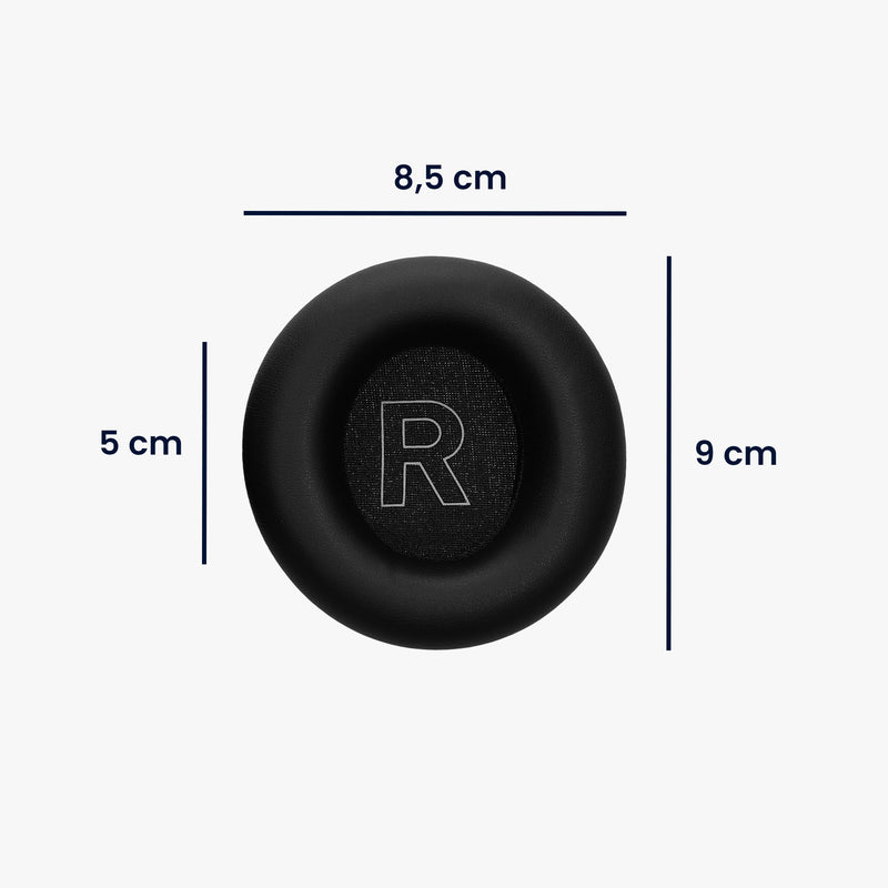 kwmobile Ohr Polster für Beoplay H4 / H6 / H7 / H9 / H9i / HX / H9 Gen3 Ohrpolster Ersatz Ohrpolster Kopfhörer Ersatzteile Kopfhörer Ersatzpolster für Over Ear Headphones