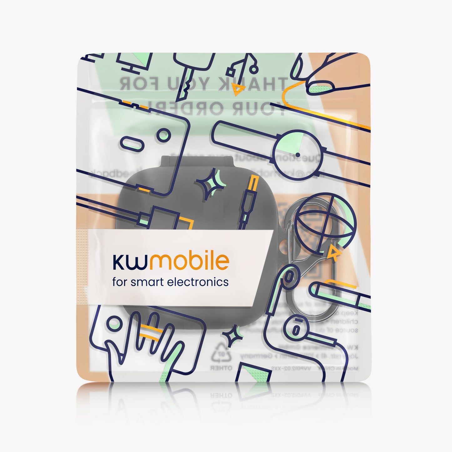 kwmobile Hülle kompatibel mit Sennheiser ACCENTUM True Wireless Kopfhörer