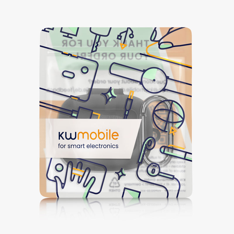 kwmobile Hülle kompatibel mit JBL Live Flex 3 / Live Buds 3 / Live Beam 3 Kopfhörer