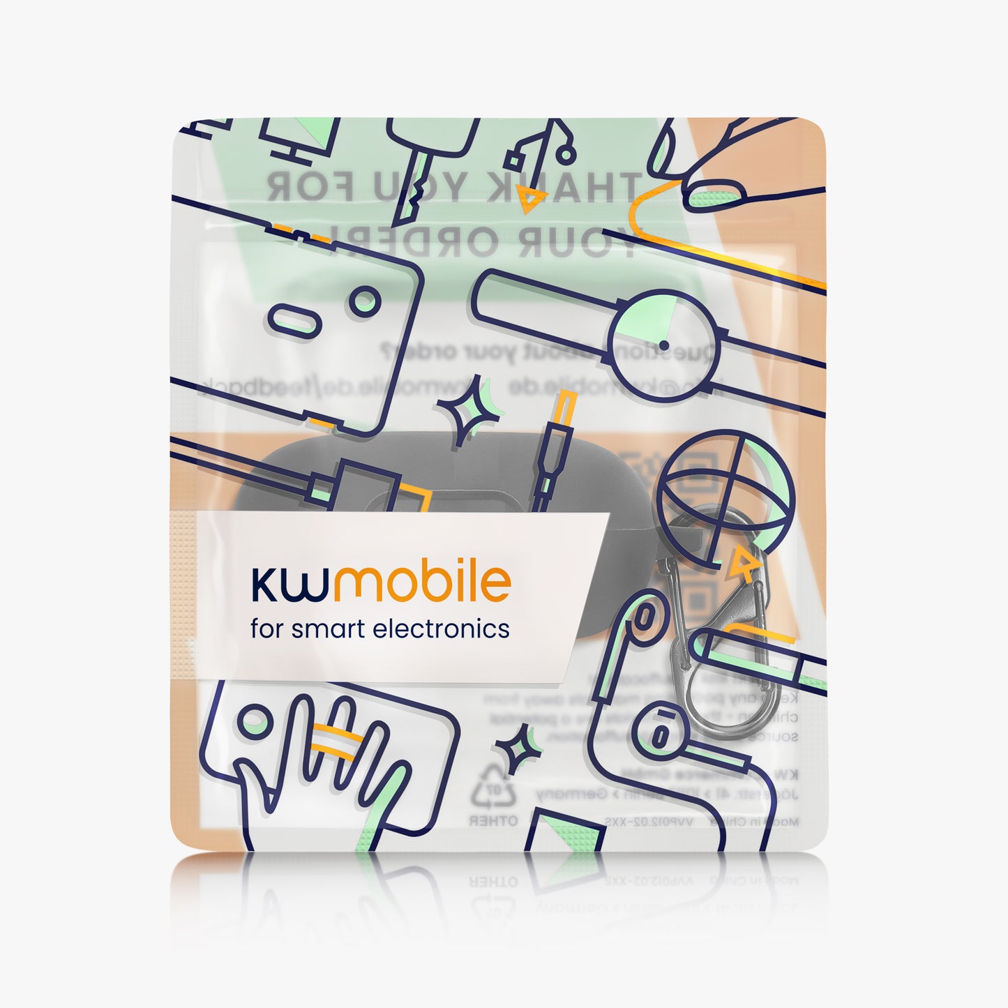 kwmobile Hülle kompatibel mit Anker Soundcore Sport X20 Kopfhörer