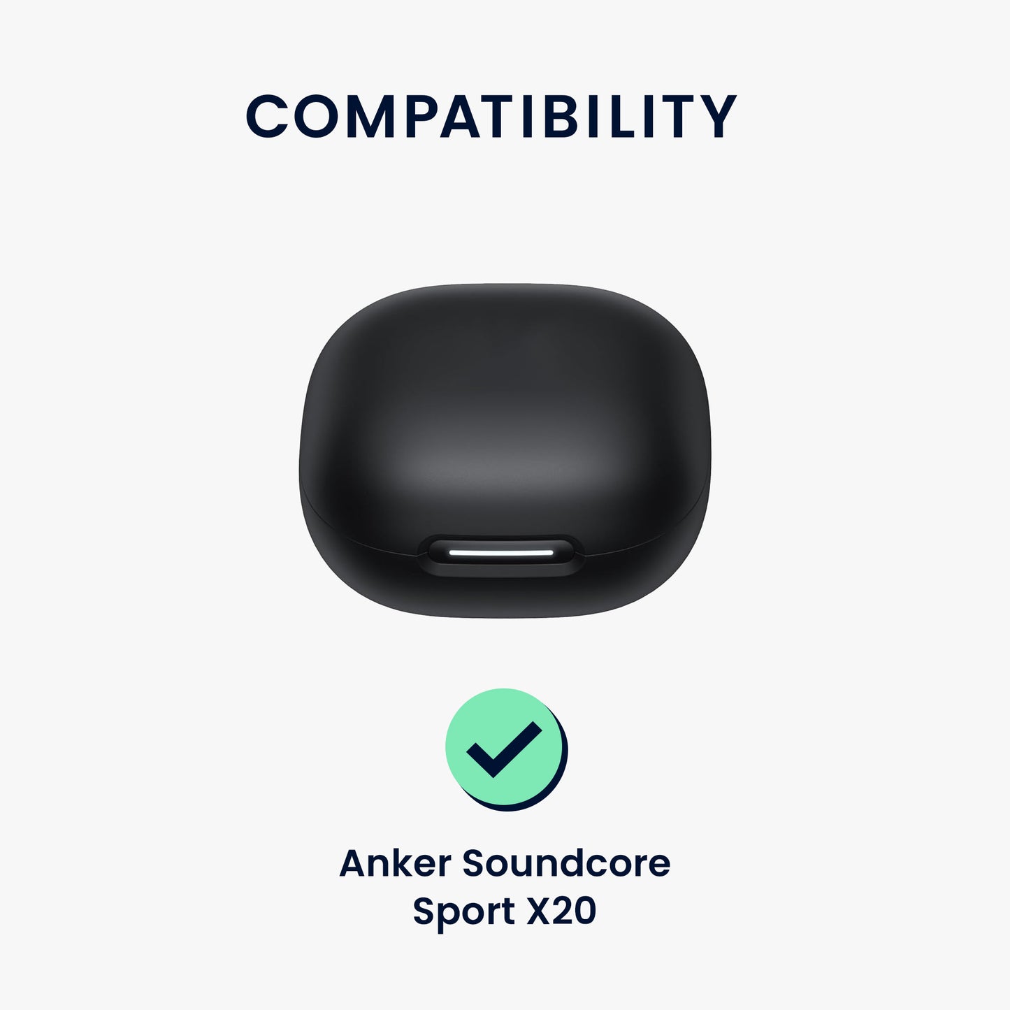kwmobile Hülle kompatibel mit Anker Soundcore Sport X20 Kopfhörer