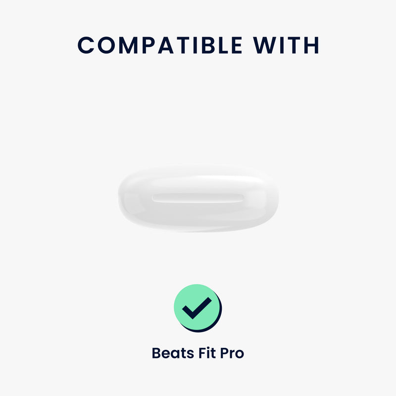 kwmobile Kopfhörer Schutzhülle kompatibel mit Beats Fit Pro Hülle In-Ear Headphones-Hülle im Aramid-Look