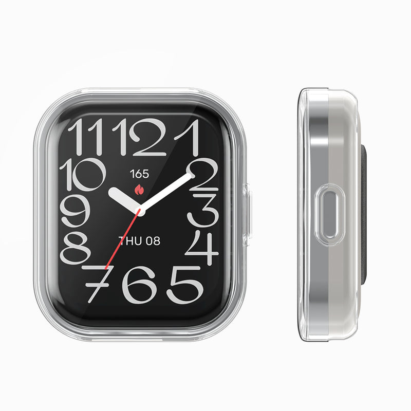 kwmobile Hülle für 22mm Amazfit Bip 6 / Bip 5 Unity / Bip 5 / GTS 3 / Balance 2 / Helio Strap Schutzhülle - Fullbody Display Cover Set