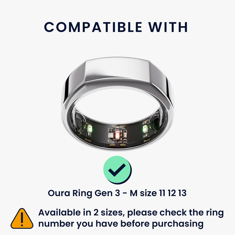 kwmobile Smart Ring Protector kompatibel mit Oura Ring Gen 3 Hülle Schutzhülle