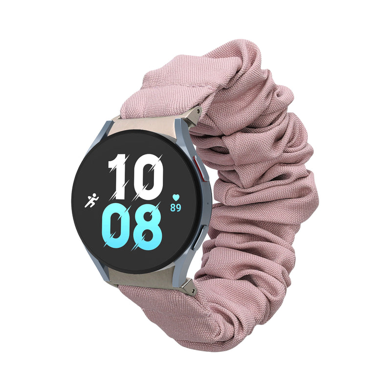kwmobile Ersatz Armband kompatibel mit Samsung Galaxy Watch Smartwatch Scrunchie Haargummi Design Innenmaße 14 - 19 cm