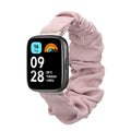 kwmobile Ersatz Armband kompatibel mit Xiaomi Redmi Watch 3 Active / Redmi Watch 3 Lite - Smartwatch Scrunchie Haargummi Design Lavendel - Innenmaße 14 - 19 cm Lavendel  [dsg01]