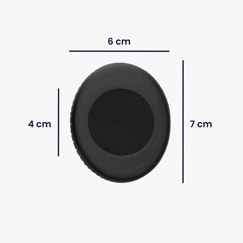 kwmobile Ohr Polster für Sennheiser HD2.01 / HD2.20S / HD2.30I / HD2.30G Ohrpolster Ersatz Kopfhörer Ersatzteile Over Ear Headphones