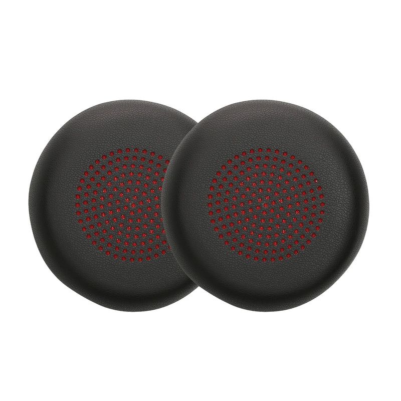 kwmobile 2x Ohr Polster für Plantronics Voyager UC B825 Ohrpolster - Ersatz Ohrpolster - Kopfhörer Ersatzteile - Kopfhörer Ersatzpolster für Over Ear Headphones Schwarz  