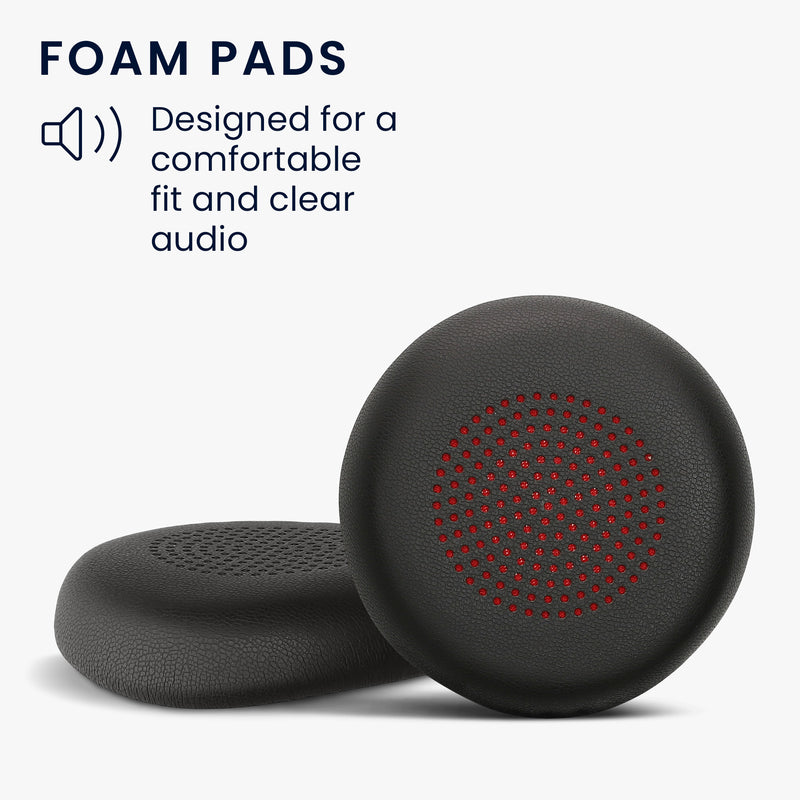kwmobile Ohr Polster für Plantronics Voyager UC B825 Ohrpolster Ersatz Ohrpolster Kopfhörer Ersatzteile Kopfhörer Ersatzpolster Over Ear Headphones