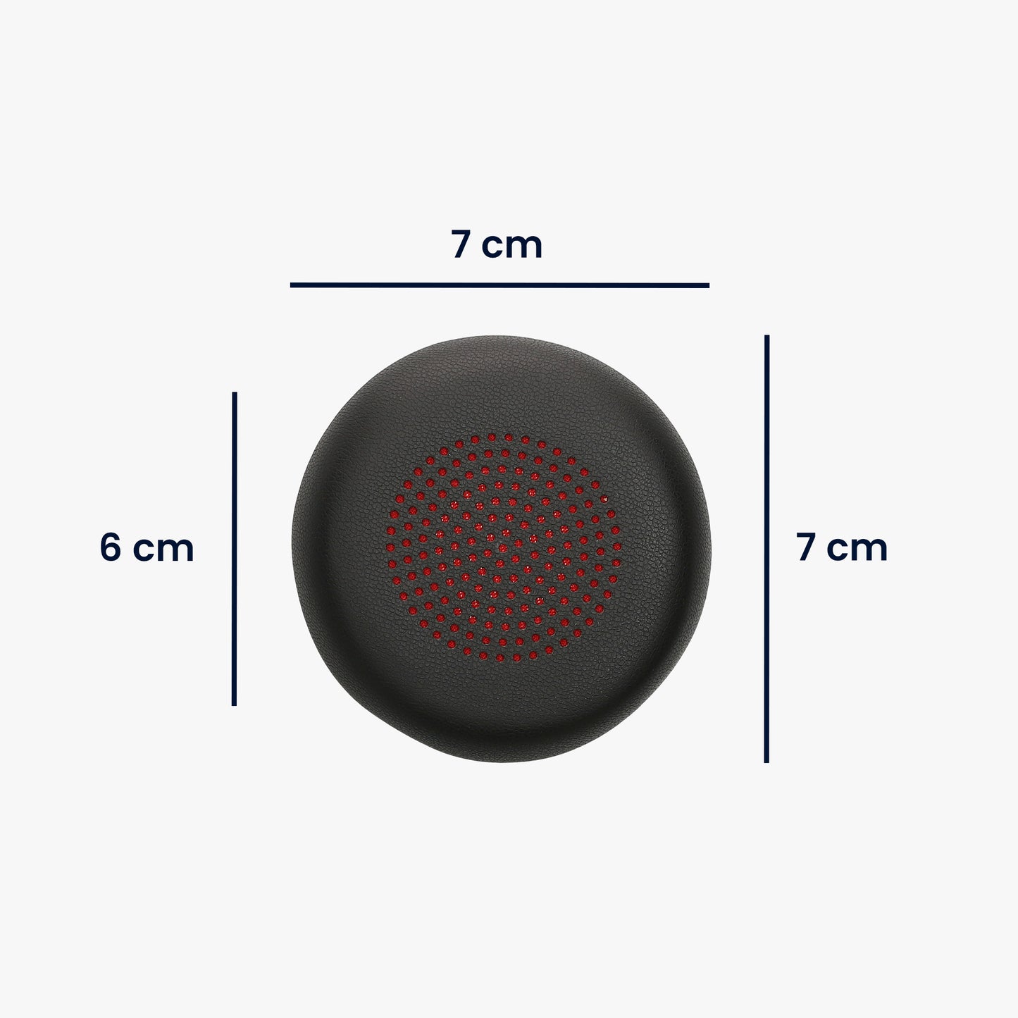 kwmobile Ohr Polster für Plantronics Voyager UC B825 Ohrpolster Ersatz Ohrpolster Kopfhörer Ersatzteile Kopfhörer Ersatzpolster Over Ear Headphones