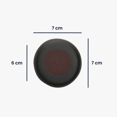 kwmobile Ohr Polster für Plantronics Voyager UC B825 Ohrpolster Ersatz Ohrpolster Kopfhörer Ersatzteile Kopfhörer
