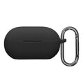 kwmobile Hülle kompatibel mit Beats Solo Buds Kopfhörer - Silikon Schutzhülle Etui Case Cover Schoner in Schwarz Schwarz  