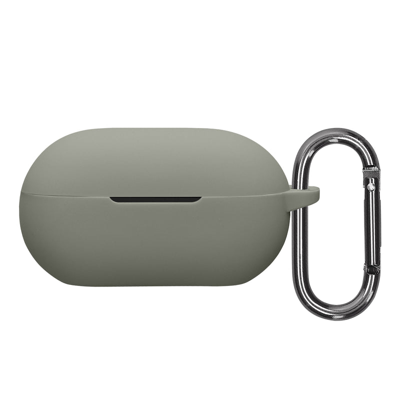 kwmobile Hülle kompatibel mit Beats Solo Buds Kopfhörer - Silikon Schutzhülle Etui Case Cover Schoner in Grau Grau  