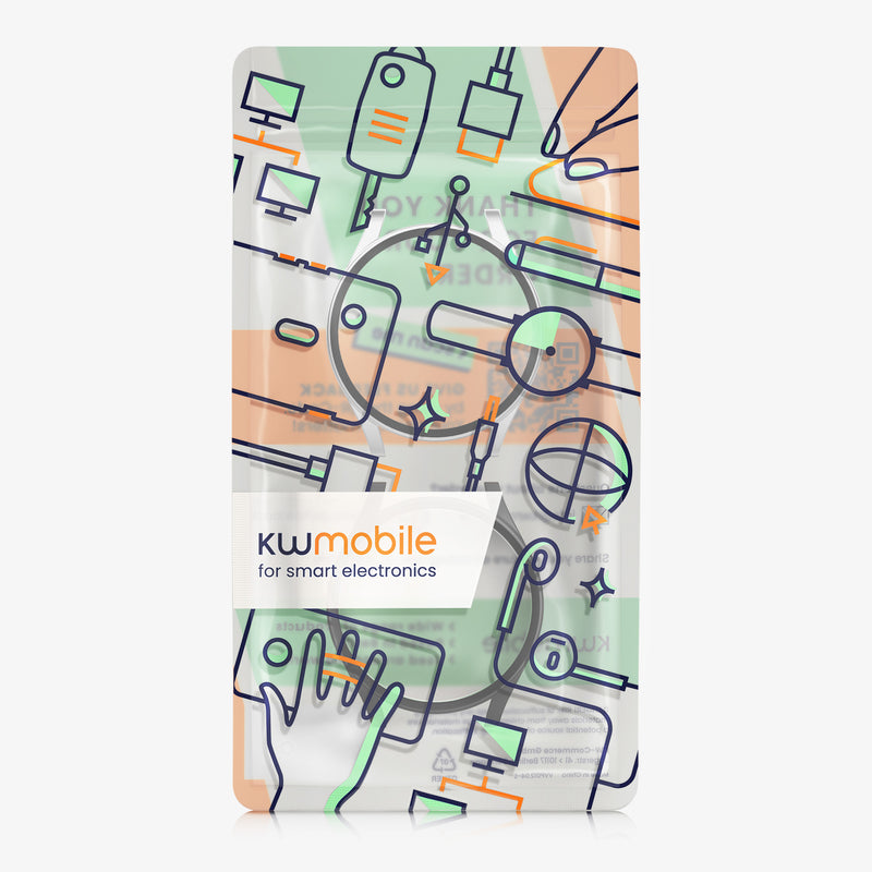 kwmobile Glas Hülle für Samsung Galaxy Watch 7 40mm Schutzhülle Fullbody Fitnesstracker Case Set