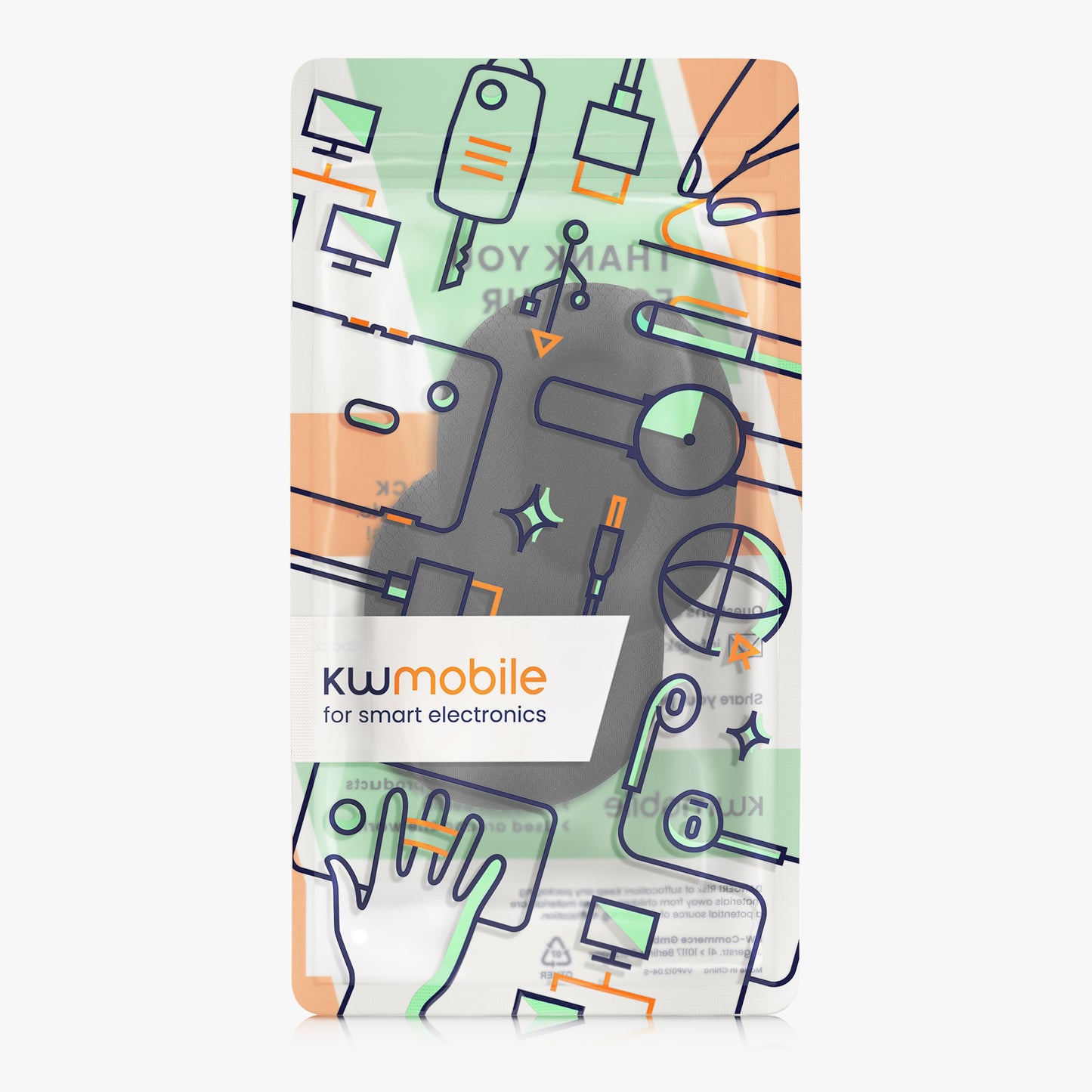 kwmobile Ohr Polster für Razer BlackShark V2 Pro (2023) Ohrpolster Ersatz Ohrpolster Kopfhörer Ersatzteile Kopfhörer Ersatzpolster für Over Ear Headphones