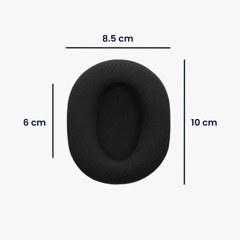 kwmobile Ohr Polster für Razer BlackShark V2 Pro (2023) Ohrpolster Ersatz Ohrpolster Kopfhörer Ersatzteile Kopfhörer Ersatzpolster für Over Ear Headphones